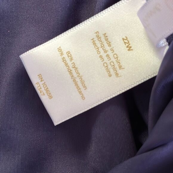 Anne Cole Women's Side Shirred High Waist
Bikini Bottom Size 22W - Picture 9 of 10